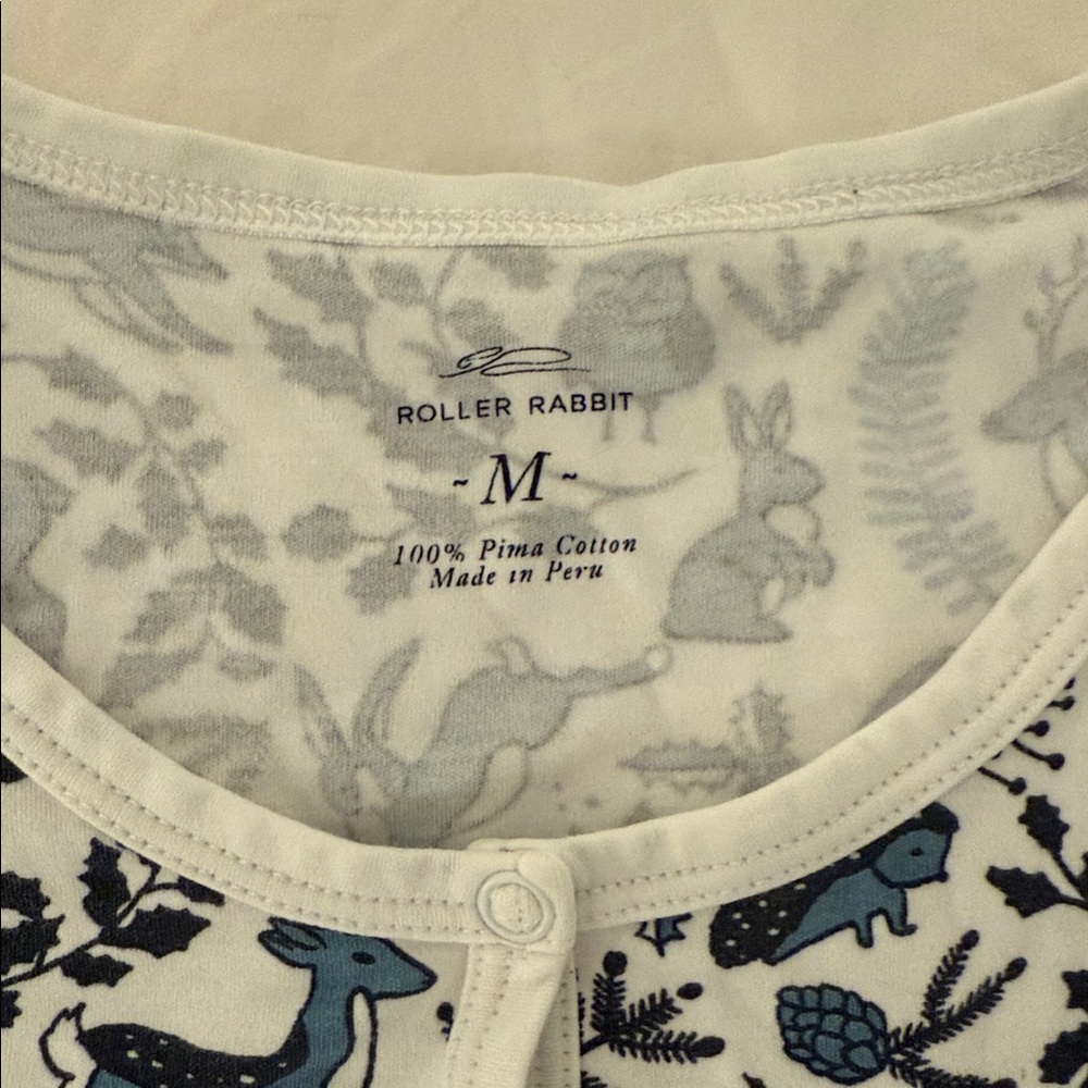 EUC Roller Rabbit Winterland Women’s Pajama Set - Picture 4 of 4